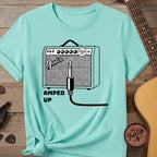 Printify T-Shirt Lagoon Blue / S Amped Up T-Shirt