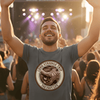 Printify T-Shirt Long Strange Trip T-Shirt | Jerry Garcia Grateful Dead Guitar Tee