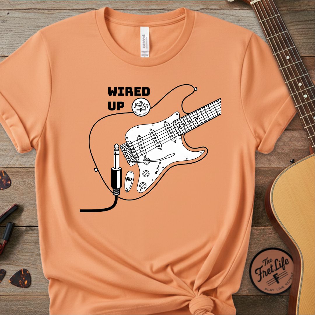 Printify T-Shirt Melon / S Wired Up T-Shirt