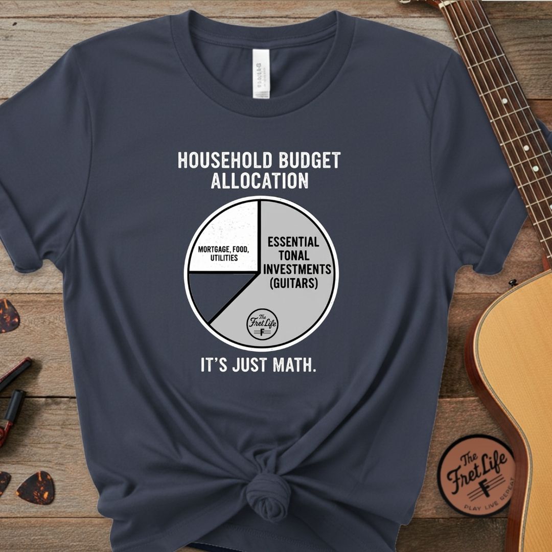 Printify T-Shirt Midnight / S Household Budget Allocation: It’s Just Math Premium T-Shirt