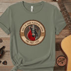 Printify T-Shirt Moss / S Red Special T-Shirt | BM Guitar Legend Fan Tee