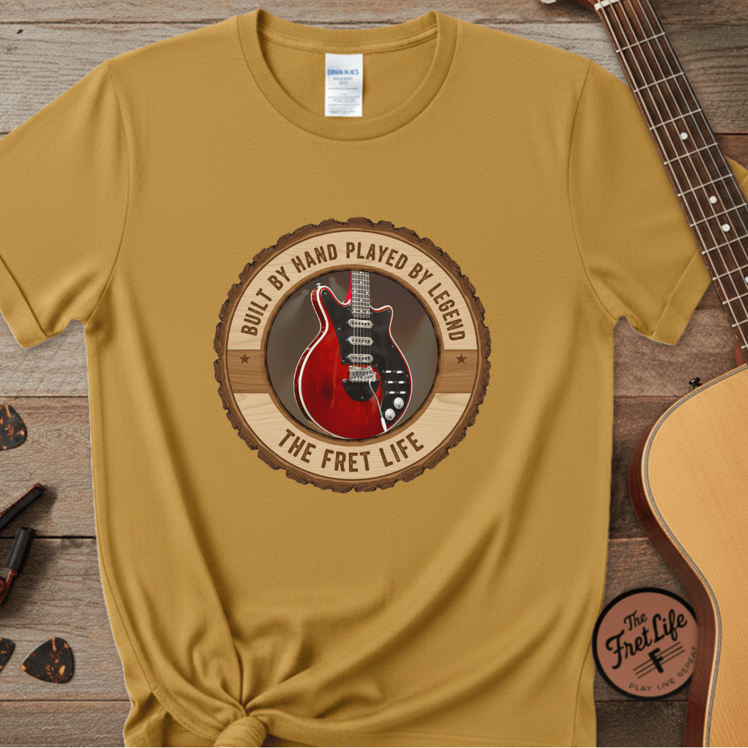 Printify T-Shirt Mustard / S Red Special T-Shirt | BM Guitar Legend Fan Tee
