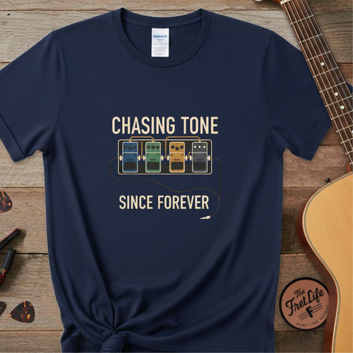Printify T-Shirt Navy / S Chasing Tone Since Forever | Premium Tee
