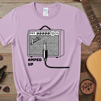 Printify T-Shirt Orchid / S Amped Up T-Shirt