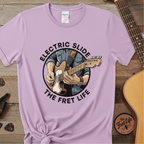 Printify T-Shirt Orchid / S Electric Slide: The Soulful Glide Tee