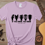 Printify T-Shirt Orchid / S If You Know, You Know – The Ultimate Headstock TributeTee