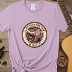 Printify T-Shirt Orchid / S Long Strange Trip T-Shirt | Jerry Garcia Grateful Dead Guitar Tee
