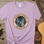 Printify T-Shirt Orchid / S Rockabilly Royalty Tee | Gretsch Duo Jet Falcon Electric Guitar Shirt