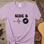 Printify T-Shirt Orchid / S Side B Deep Groove Graphic Tee