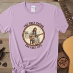 Printify T-Shirt Orchid / S The Holy Chord Gsus T-Shirt: Faith, Music, and the Fret Life.