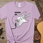 Printify T-Shirt Orchid / S Wired Up T-Shirt