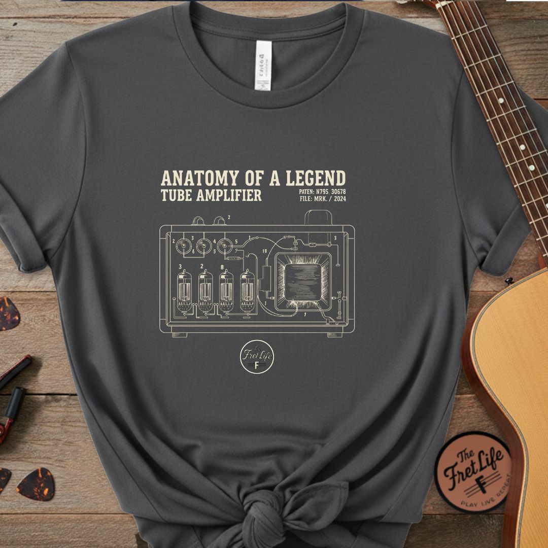 Printify T-Shirt Pepper / M Anatomy of a Legend Tube Amp | Premium T-Shirt