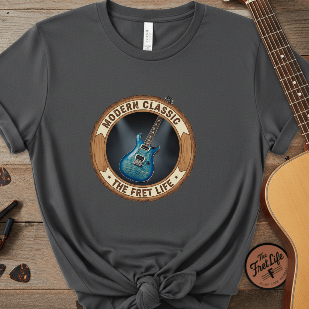 Printify T-Shirt Pepper / S Modern Classic Tee | PRS Custom 24 Electric Guitar Fan Shirt