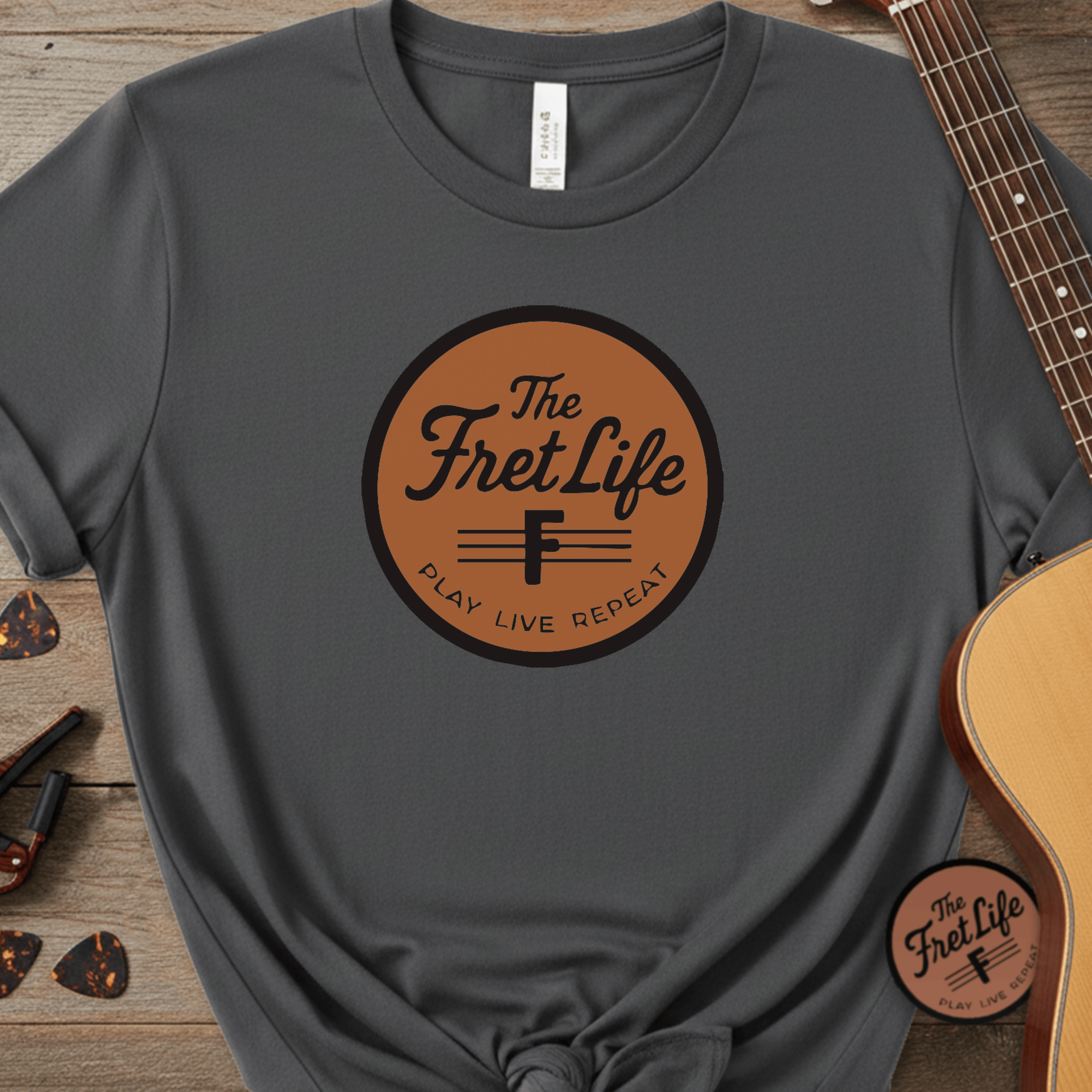 Printify T-Shirt Pepper / S The Fret Life Classic Tee