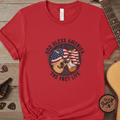 Printify T-Shirt Red / S American Harmony - The Fret Life Edition Tee
