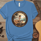 Printify T-Shirt Royal Caribe / S Bossa Nova Beat - Sunshine Fret Life Tee
