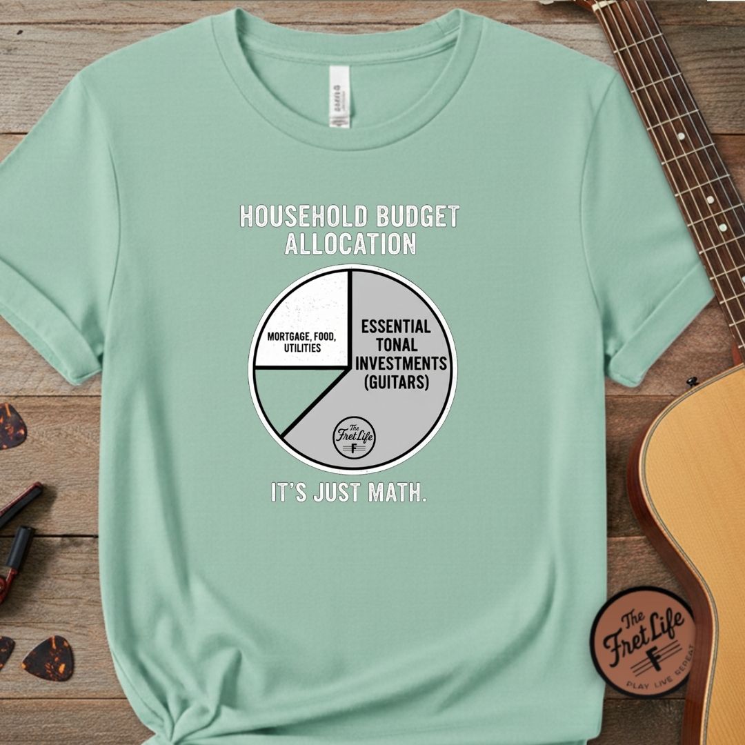 Printify T-Shirt Seafoam / S Household Budget Allocation: It’s Just Math Premium T-Shirt