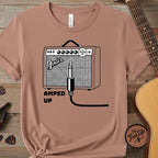 Printify T-Shirt Terracotta / S Amped Up T-Shirt