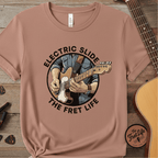 Printify T-Shirt Terracotta / S Electric Slide: The Soulful Glide Tee