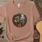 Printify T-Shirt Terracotta / S Living The Blues - Fret Life Edition Tee