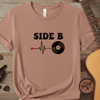 Printify T-Shirt Terracotta / S Side B Deep Groove Graphic Tee