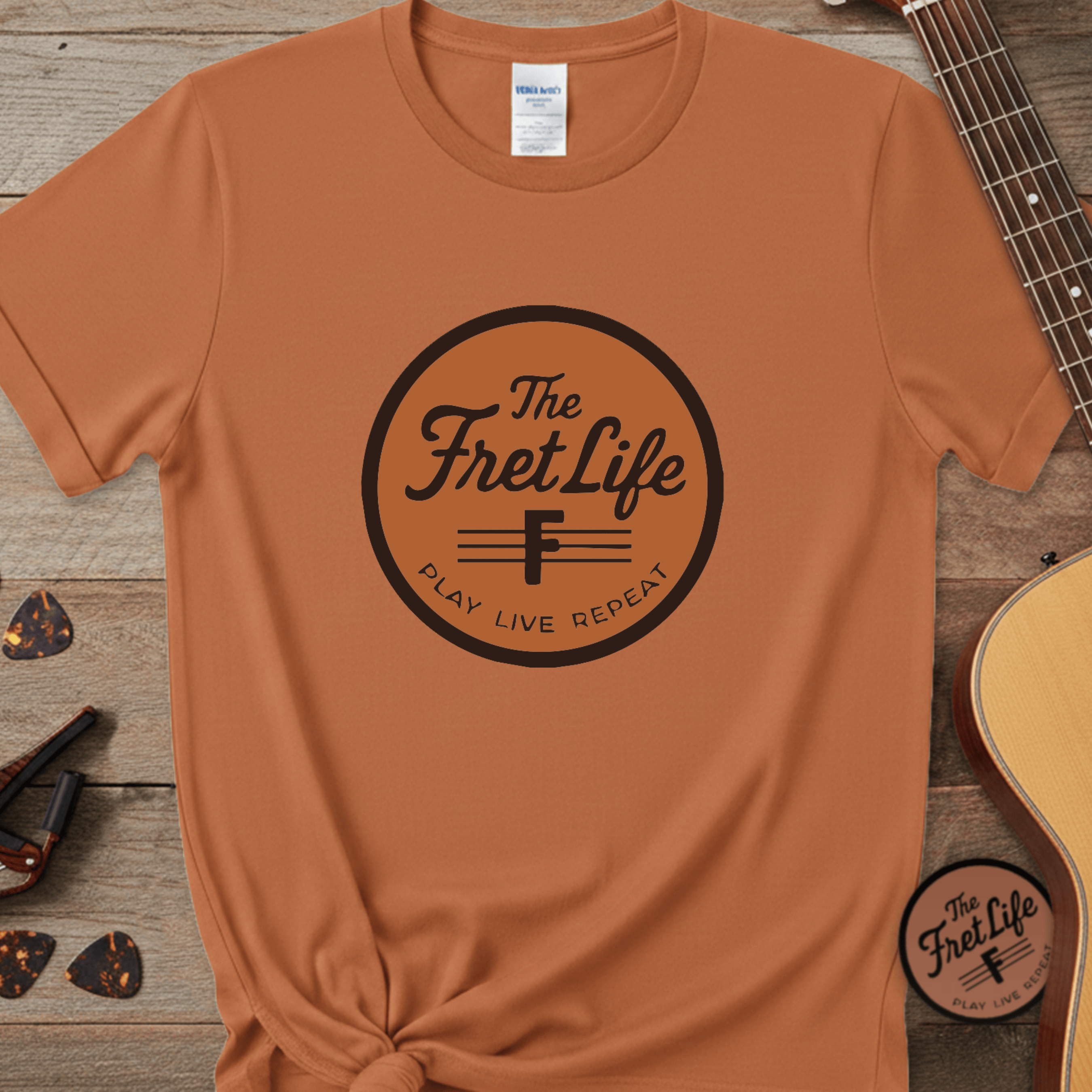 Printify T-Shirt The Fret Life Classic Tee