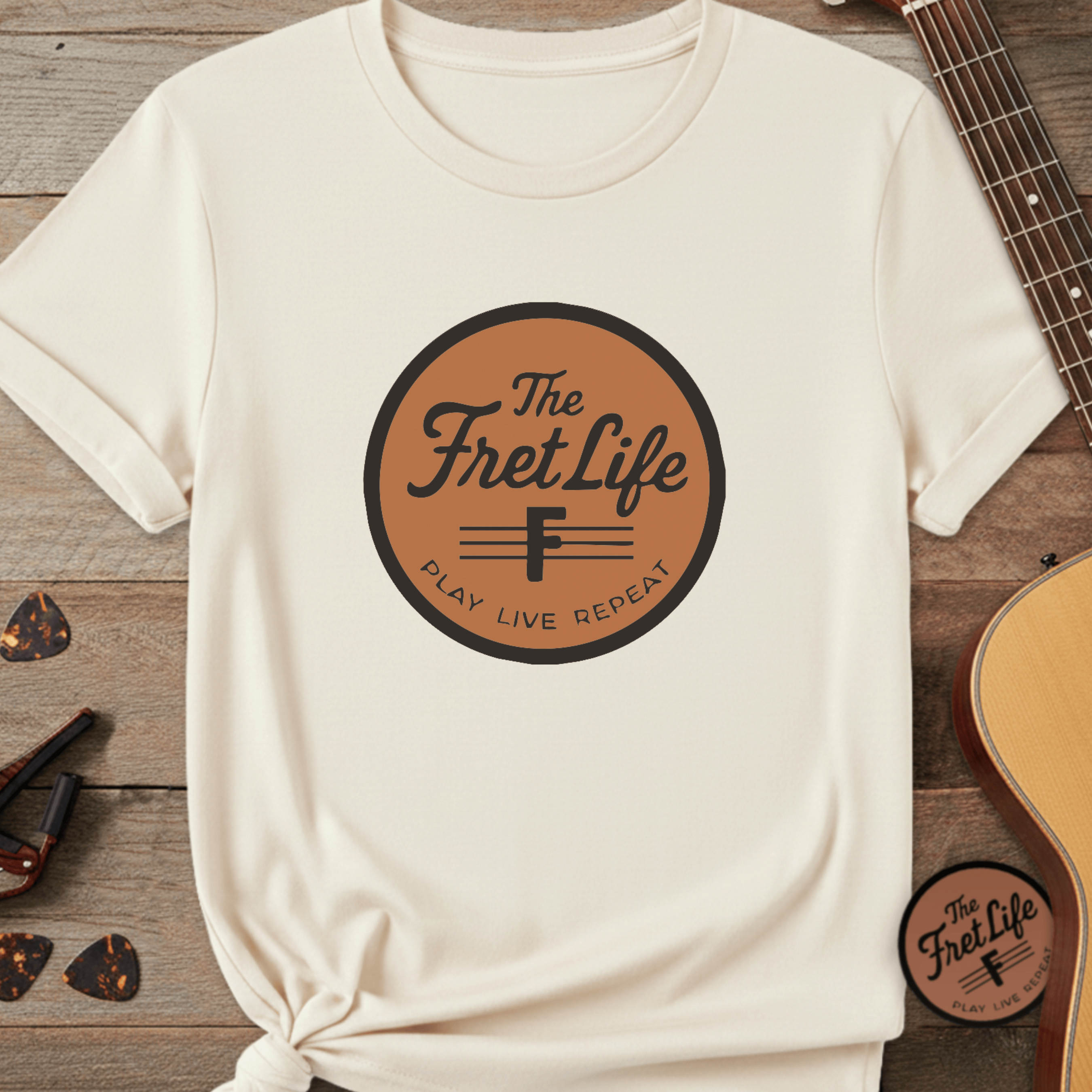 Printify T-Shirt The Fret Life Classic Tee