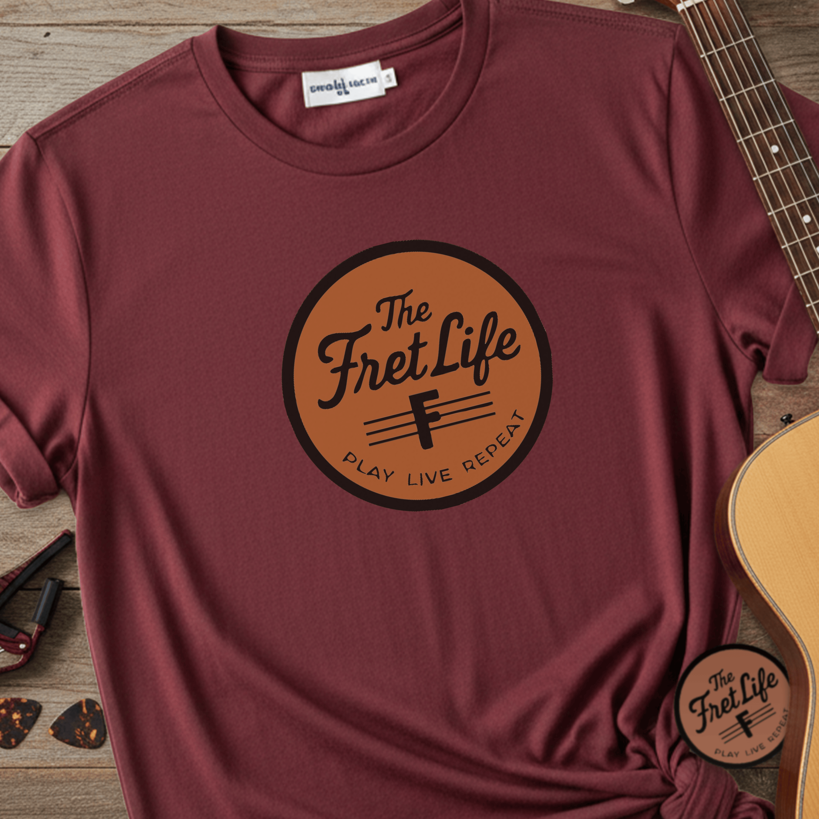 Printify T-Shirt The Fret Life Classic Tee
