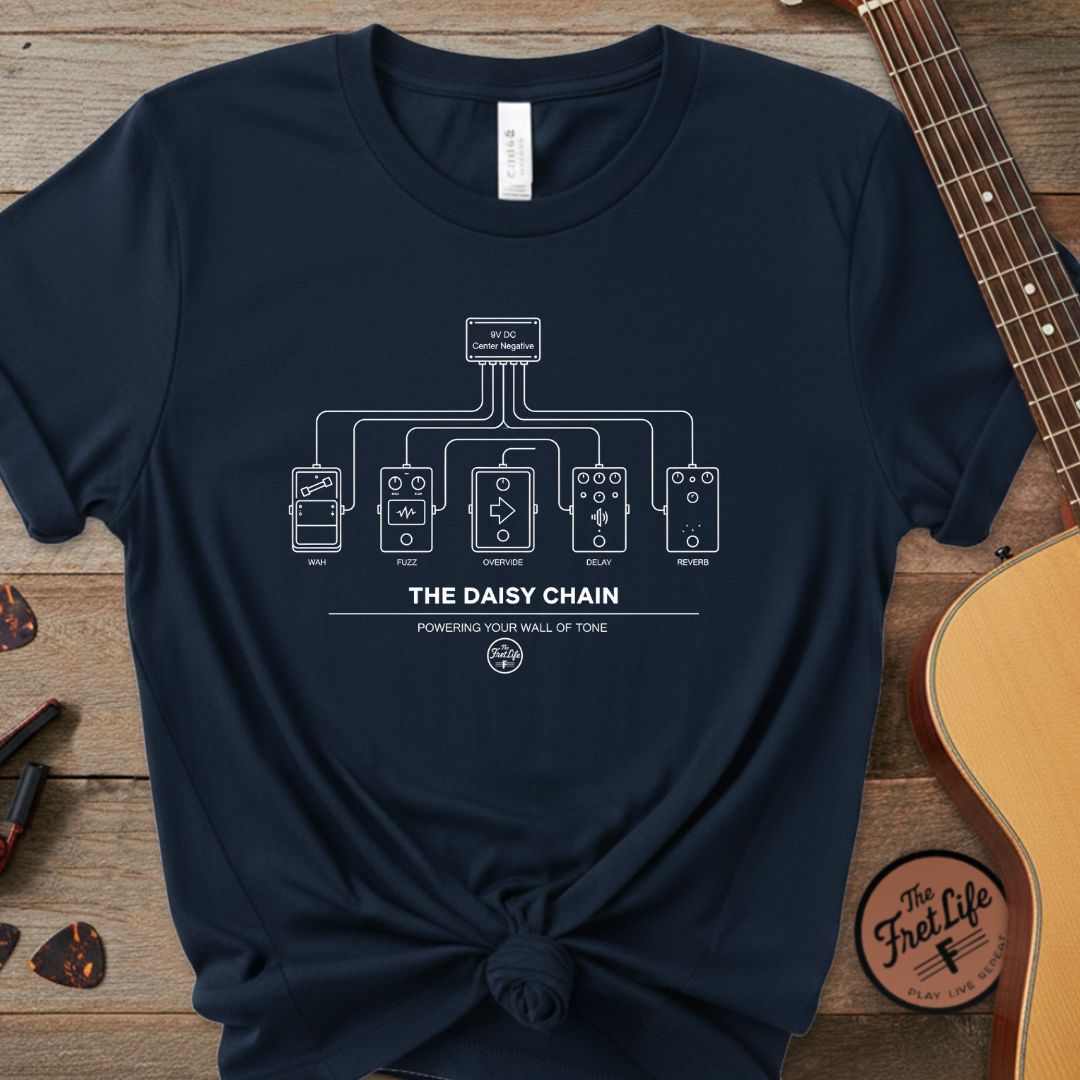 Printify T-Shirt True Navy / S The Daisy Chain: Powering Your Wall of Tone T-Shirt