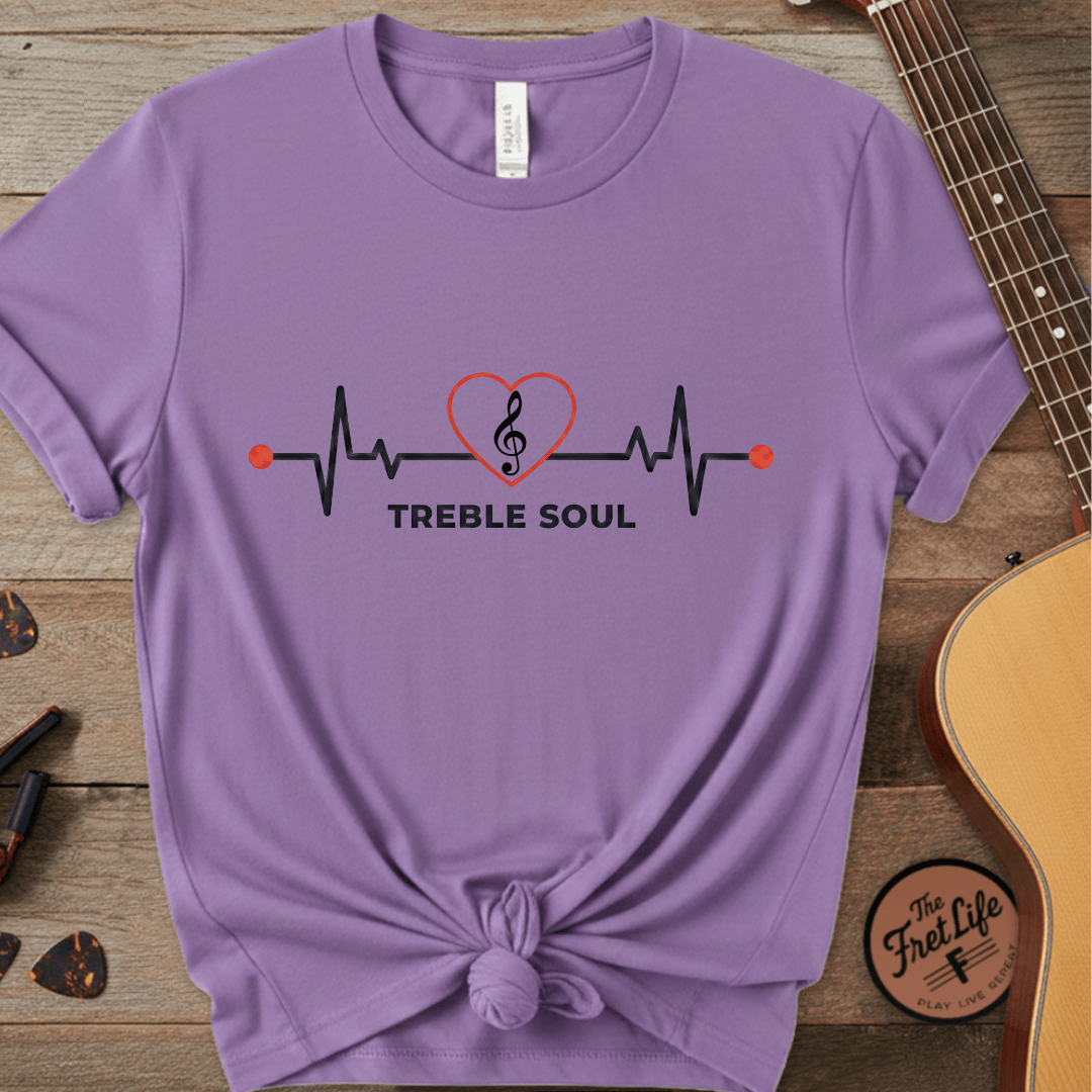 Printify T-Shirt Violet / M Treble Soul Premium Graphic Tee
