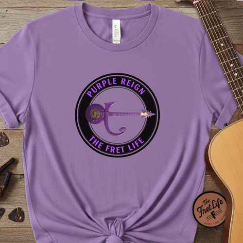 Printify T-Shirt Violet / S Purple Reign T-Shirt | Guitarist Legend Fan Tee