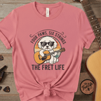 Printify T-Shirt Watermelon / S Four Paws, Six Strings: The Dog House Blues Tee