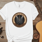 Printify T-Shirt White / L Shape of Metal Tee | BC Rich Warlock Mockingbird Heavy Metal Guitar Shirt