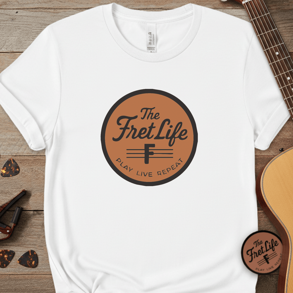 Printify T-Shirt White / L The Fret Life Classic Tee