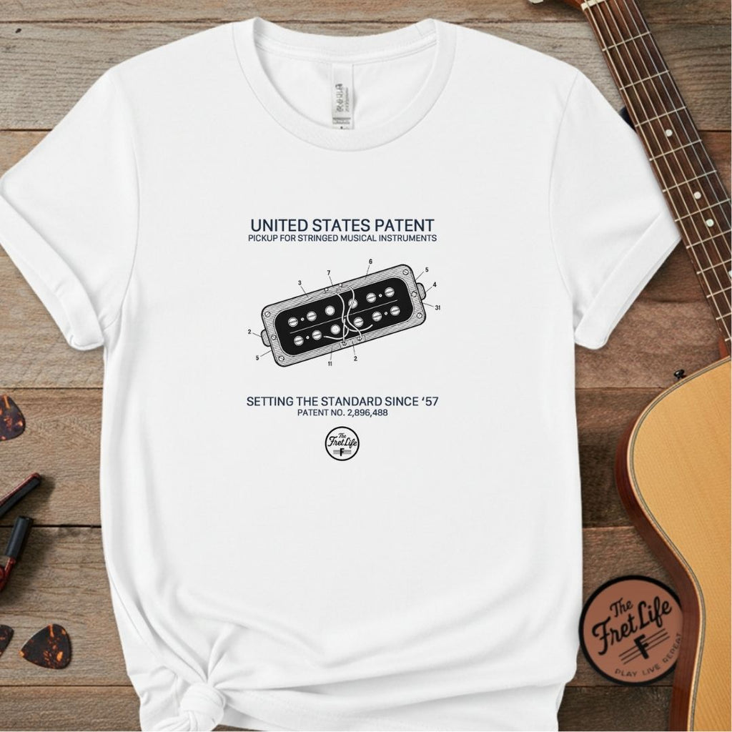 Printify T-Shirt White / L The Golden Era: 1957 Pickup Patent T-Shirt