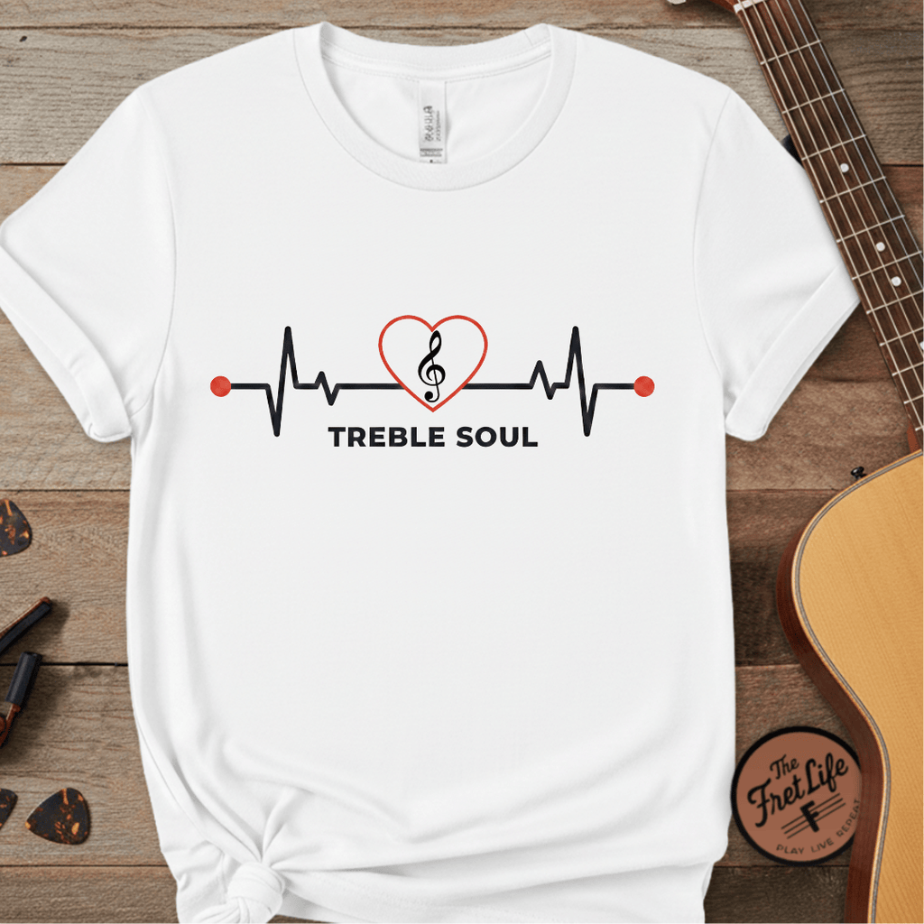 Printify T-Shirt White / M Treble Soul Premium Graphic Tee