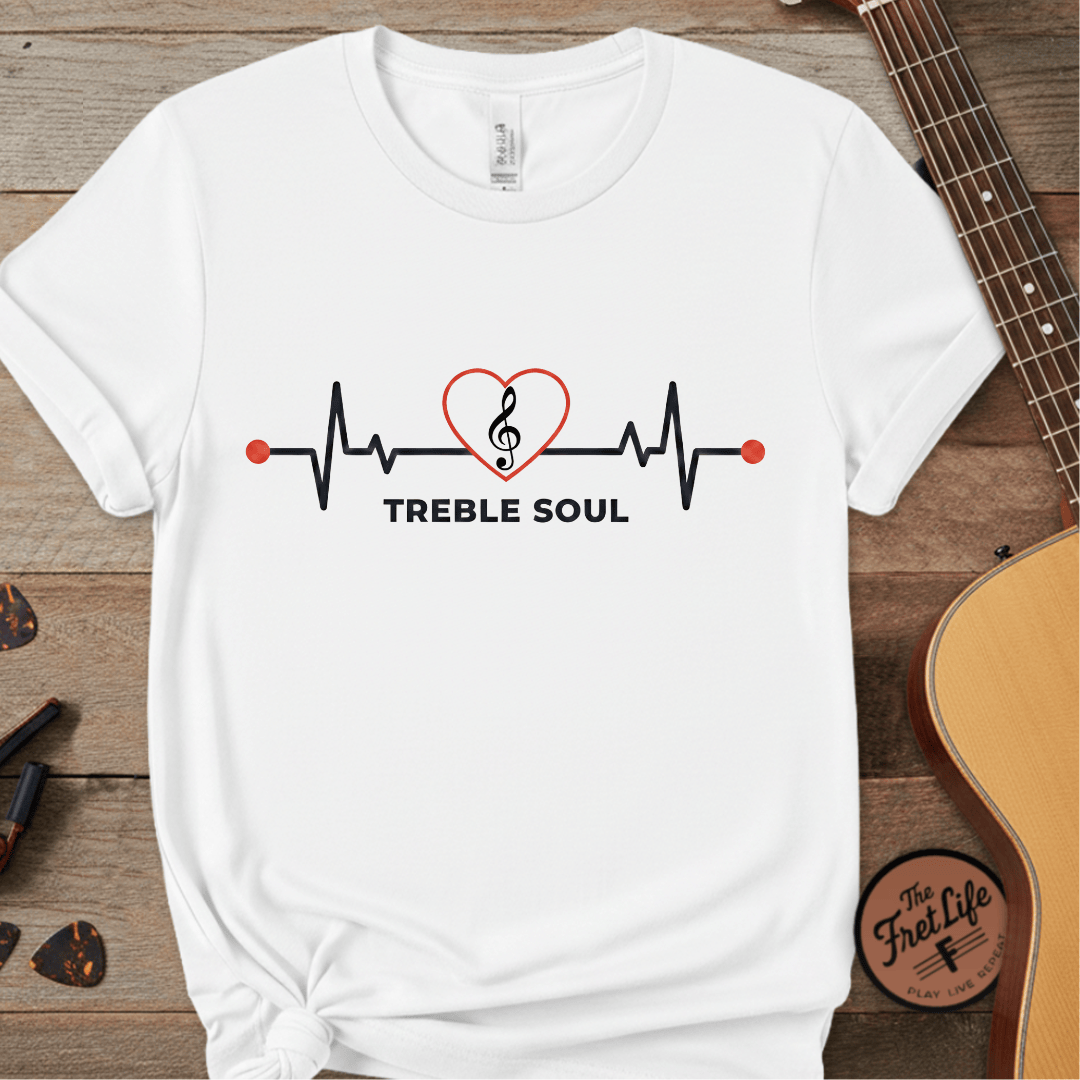 Printify T-Shirt White / M Treble Soul Premium Graphic Tee