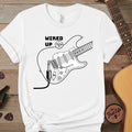 Printify T-Shirt White / S Wired Up T-Shirt
