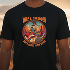 Printify T-Shirt Wile E Shredder Desert Guitar - Graphic T-Shirt