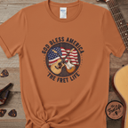 Printify T-Shirt Yam / S American Harmony - The Fret Life Edition Tee