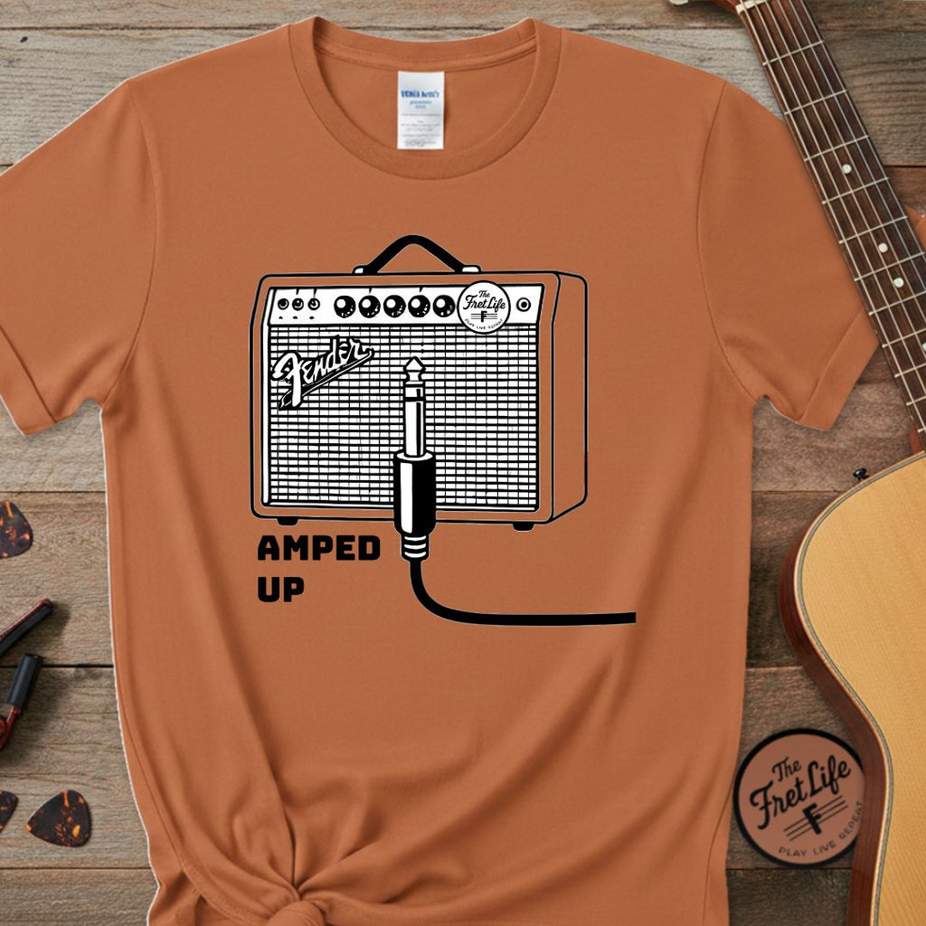 Printify T-Shirt Yam / S Amped Up T-Shirt