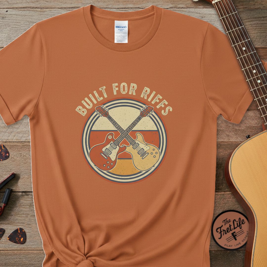 Printify T-Shirt Yam / S Built for Riffs | Premium T-Shirt
