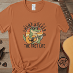 Printify T-Shirt Yam / S Swamp Rocker: The Fret Life Gator Tee
